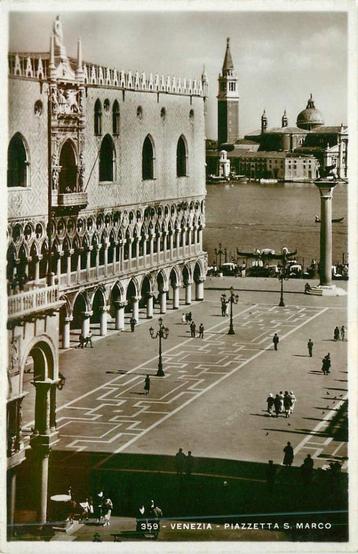 (381-231-025) Venezia Piazetta s. Marco beschikbaar voor biedingen