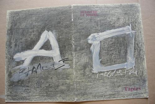 Antoni Tapies 2 litho's, Antiek en Kunst, Kunst | Litho's en Zeefdrukken, Verzenden
