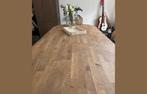 Woood eettafel tablo, Huis en Inrichting, Tafels | Eettafels, Zo goed als nieuw, Vijf personen of meer, Rechthoekig, 50 tot 100 cm