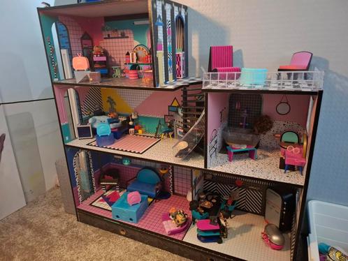 LOL - Huis - Camper - Kapsalon - Vliegtuig, Kinderen en Baby's, Speelgoed | Poppenhuizen, Ophalen of Verzenden