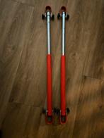 Set van rode  stang - fietsendragers, Ophalen, 2 fietsen, Gebruikt, Fietsendrager-accessoire