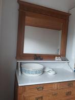 Wastafel met marmeren blad, Ophalen, Rechthoekig