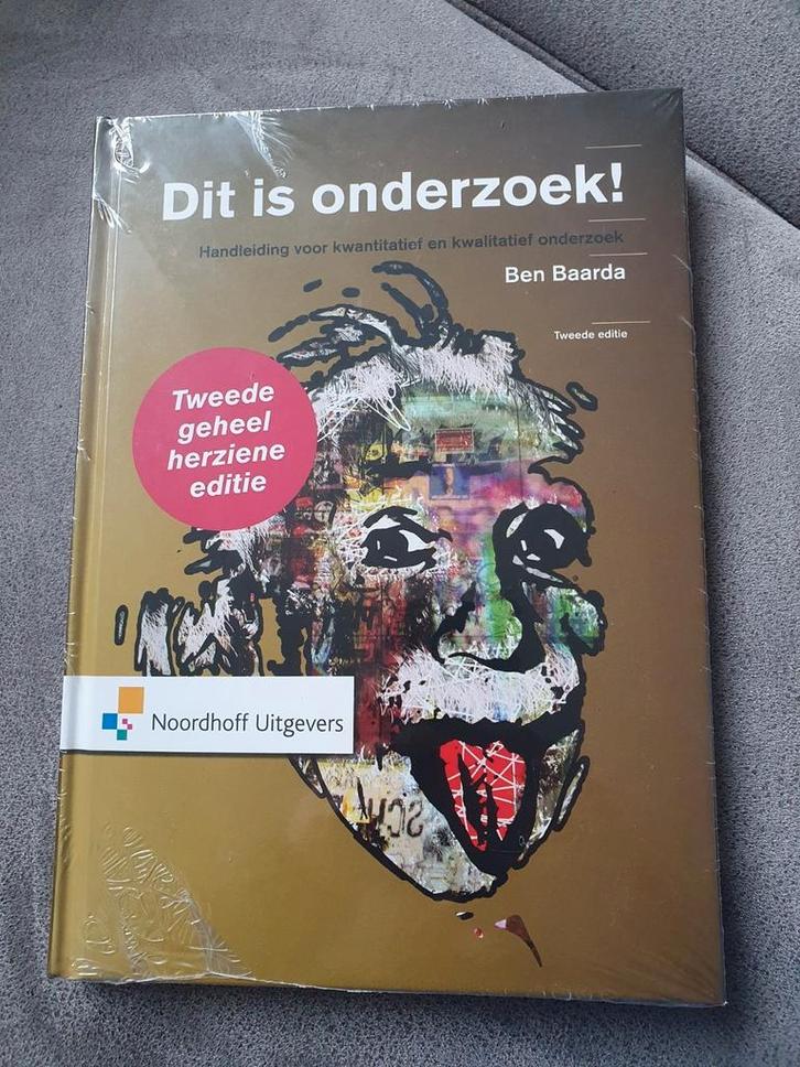 B. Baarda - Dit is onderzoek!, Boeken, Studieboeken en Cursussen, Zo goed als nieuw, Ophalen of Verzenden