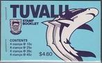 TUVALU 1981 Vissen Postzegelboekje, Stanley Gibbons: SB-3,, Verzenden, Postfris