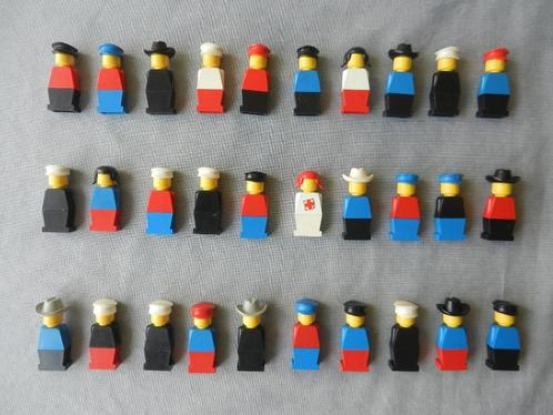 Lego poppetjes jaren 70 (30 stuks), Kinderen en Baby's, Speelgoed | Duplo en Lego, Gebruikt, Ophalen of Verzenden