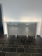 Dressoir, Ophalen, Zo goed als nieuw, 200 cm of meer, Glas