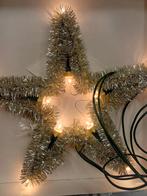 Brocante  ster  kerstster piek zilverkleurige, Diversen, Kerst, Ophalen, Zo goed als nieuw