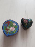 Cloisonne doosjes 2x, Ophalen of Verzenden