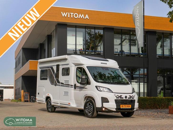Knaus Van TI 550 MF 2026 slechts 599cm! Vansation + automaat, Caravans en Kamperen, Campers, Bedrijf, tot en met 2, Half-integraal