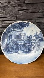 Delfts blauw bord in perfecte staat, Antiek en Kunst, Antiek | Wandborden en Tegels, Ophalen of Verzenden