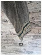 Grijs spijkerjasje met versierde mouwen Maat 34 hh, Kleding | Dames, Esqualo, Onbekend, Esqualo, Ophalen of Verzenden