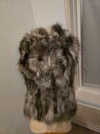 Zilvervos bont bodywarmer, Kleding | Dames, Ophalen of Verzenden, Zo goed als nieuw, Maat 36 (S), Grijs