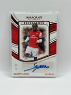 Bacary Sagna - Panini Immaculate - auto /99 - arsenal legend, Ophalen of Verzenden, Zo goed als nieuw, Buitenlandse clubs, Poster, Plaatje of Sticker