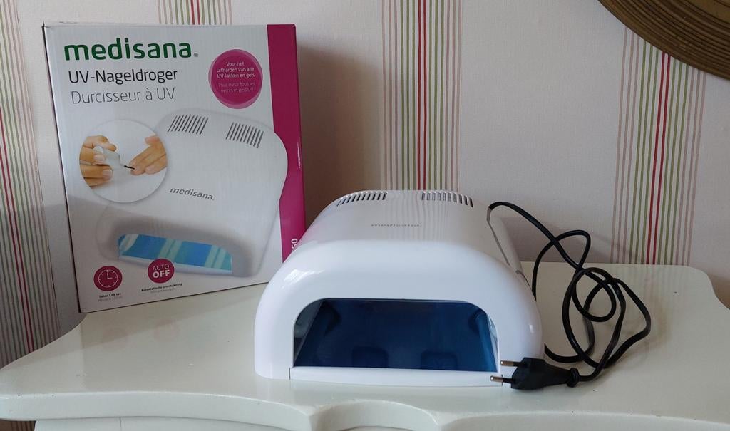 Medisana UV nageldroger, Witgoed en Apparatuur, Persoonlijke-verzorgingsapparatuur, Ophalen of Verzenden, Zo goed als nieuw, Hand- en Voetverzorging