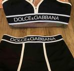 Prachtige Dolce & Gabbana ribstof lingerie setje zwart bh, Kleding | Dames, Ondergoed en Lingerie, Dolce & Gabbana, Ophalen of Verzenden