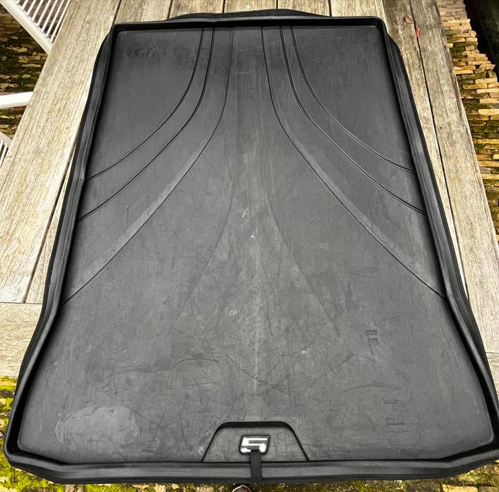 BMW 5 Serie G30 Kofferbakmat - Origineel Rubber, Auto diversen, Kofferbakmatten, Zo goed als nieuw, Ophalen