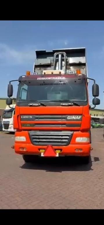 GINAF X 4342 .8X6 KIPPER . M.M.B.S  .ORIGINEEL LANGZAAM VERK beschikbaar voor biedingen