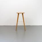 4x Vitra Jean Prouve Tabouret Haut Kruk - Eikenhout, Niet ingevuld, Niet ingevuld, Ophalen of Verzenden, Zo goed als nieuw