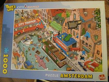 Puzzle Amsterdam 1000 beschikbaar voor biedingen