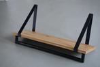 Design kapstok van eikenhout & staal–industrieel –€375 nieuw, Huis en Inrichting, Woonaccessoires | Kapstokken, Zo goed als nieuw