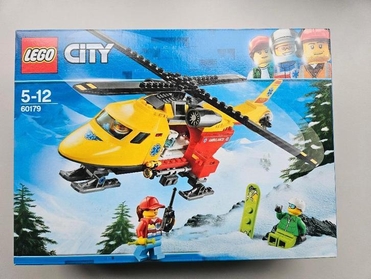 🎁 Lego City 60179 - Ambulance helikopter 🎁, Kinderen en Baby's, Speelgoed | Duplo en Lego, Nieuw, Lego, Complete set, Ophalen of Verzenden