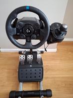 Logitech G923 + Shifter + Wheel Stand Pro, Computers en Software, Joysticks, Ophalen of Verzenden, Zo goed als nieuw, Logitech G