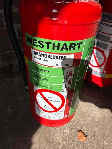 Brandblussers beschikbaar voor biedingen