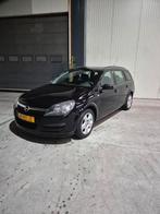 Opel Astra 1.8 16V St.wgn. 2005 Zwart, Auto's, 4 cilinders, 1796 cc, Zwart, Origineel Nederlands