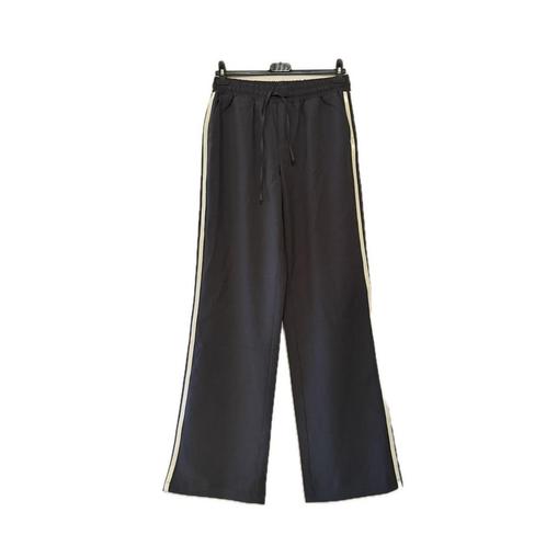 Ambika | Broek Luna Grijs Gestreept | Maat M, Kleding | Dames, Broeken en Pantalons, Nieuw, Ophalen of Verzenden