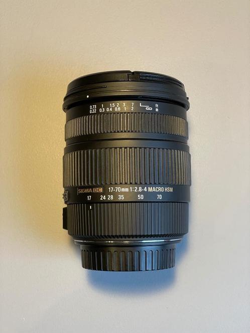 Sigma 17-70mm F/2.8-4 DC Macro OS HSM Canon, Audio, Tv en Foto, Fotografie | Lenzen en Objectieven, Gebruikt, Zoom, Ophalen of Verzenden