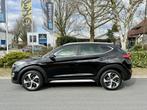 Hyundai Tucson 1.6 T-GDi Premium 4WD 177PK Automaat•Leder, Auto's, Hyundai, Gebruikt, Zwart, Bedrijf, Vierwielaandrijving