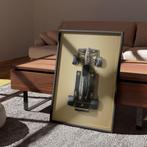 Uniek XXL Glasschilderij | F1 - Senna Estoril Gold - 6 sizes, Oorspronkelijke maker, Verzenden, Nieuw, 125 cm of meer