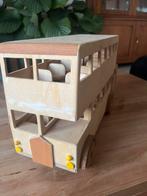 Handgemaakte houten speelgoedbus, Ophalen of Verzenden, Zo goed als nieuw