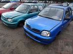 2x Nissan Micra K11 sloop alle onderdelen te koop ABS Tromme, Auto-onderdelen, Overige Auto-onderdelen, Ophalen, Gebruikt