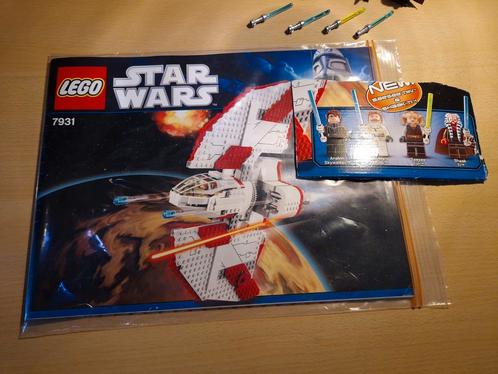 Lego Star Wars set 7931 T-6 Jedi Shuttle, Kinderen en Baby's, Speelgoed | Duplo en Lego, Zo goed als nieuw, Lego, Complete set