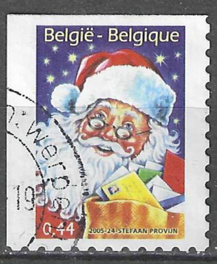 Belgie 2005 - Yvert 3452 /OBP 3467b - Kerstzegel (ST), Postzegels en Munten, Postzegels | Europa | België, Gestempeld, Kerst, Verzenden