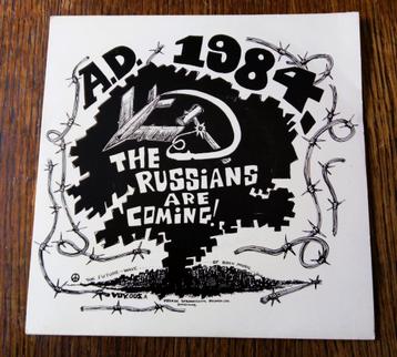 original single- A.D. 1984-the russians are comming/uit 1984 beschikbaar voor biedingen