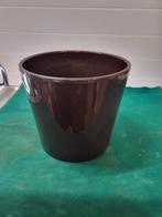 bloempot bruin glans, Tuin en Terras, Bloempotten, Ophalen of Verzenden, 'T Olde Gre-j, Info@toldegrej.nl, Endepoelstraat 20f Didam