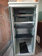 Patchkast 19 inch, Computers en Software, Serverkasten, Ophalen, Zo goed als nieuw, Glas, Plaatstaal