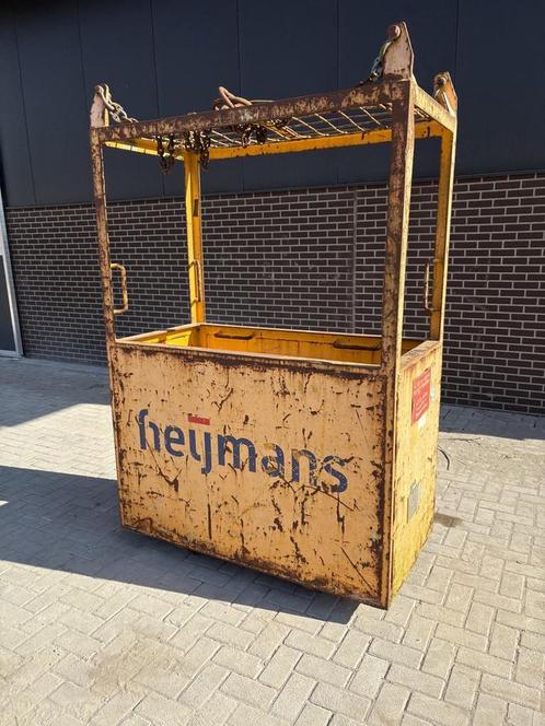 Werkbak hijswerkbak hangbak, Zakelijke goederen, Machines en Bouw | Onderdelen