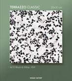 Zwarte & Witte Terrazzo Tegels M10 - 9m2, Ophalen, Overige materialen, Nieuw, 5 tot 10 m²