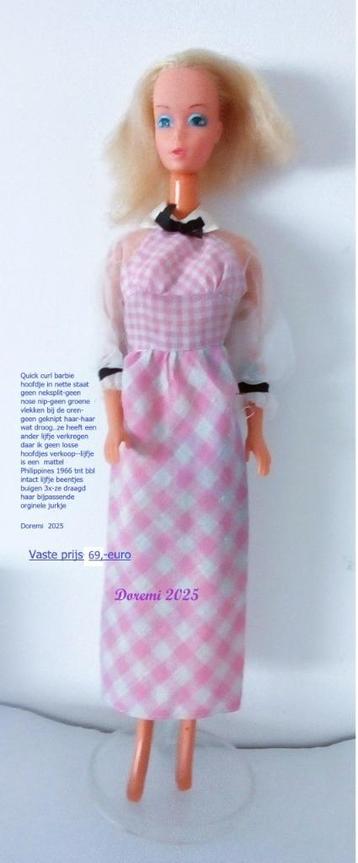 Quick curl barbie- geen verzending  ‼️ beschikbaar voor biedingen
