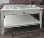 Salontafel met glas, direct meenemen, Ophalen, Gebruikt, 100 tot 150 cm, 50 tot 100 cm