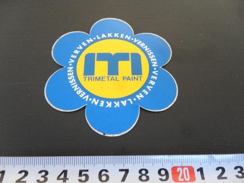 sticker verf lak vernis trimetal paint, Verzamelen, Stickers, Zo goed als nieuw, Bedrijf of Vereniging, Ophalen