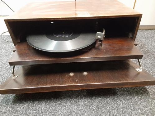 Nostalgische platen speler, Audio, Tv en Foto, Platenspelers, Gebruikt, Platenspeler, Overige merken, Ophalen