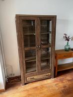 Jysk | Jungen | vitrinekast, Huis en Inrichting, Kasten | Vitrinekasten, Ophalen, ;, Gebruikt, 100 tot 150 cm