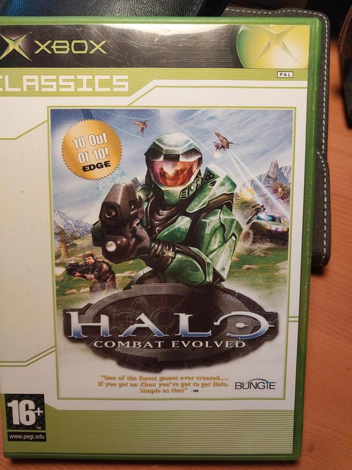 Halo Combat Evolved - Xbox Classics (PAL), Spelcomputers en Games, Games | Xbox Original, Gebruikt, Shooter, Vanaf 16 jaar, Ophalen of Verzenden
