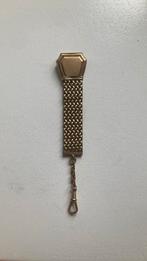 Antieke Zakhorloge ketting stempeltje gemerkt, Verzenden