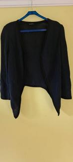 Tara Jarmon vest blauw zwart katoen maat 36, Blauw, Tara Jarmon, Ophalen of Verzenden, Zo goed als nieuw