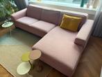 Gezellig roze hoekbank, Huis en Inrichting, Banken | Bankstellen, Ophalen, 250 tot 300 cm, Hoekbank, Zo goed als nieuw